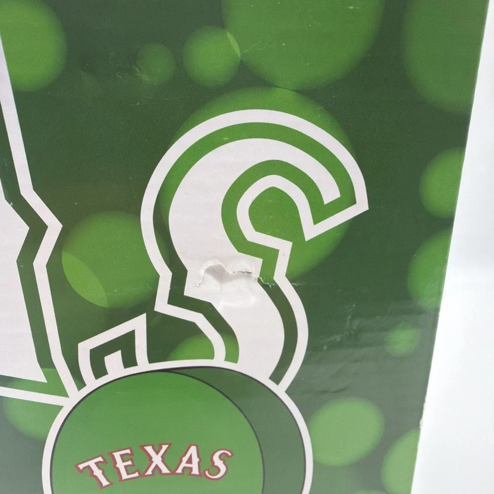 Green Dot Race Texas Rangers Bobblehead Bobble Head SGA MLB Baseball‎